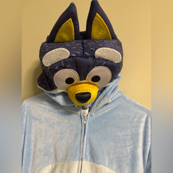Bluey Bandit Halloween Costume Adult Size Small Medium Dog Jumpsuit One Piece - Picture 3 of 7